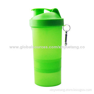 400mL Plastic Smart Shaker Bottle, Made of PP and PENew